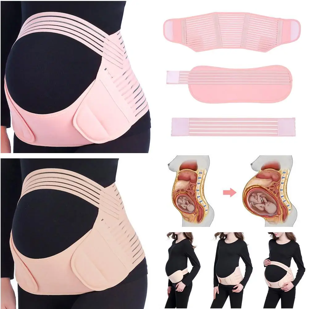 Cinturones de maternidad para mujeres embarazadas, cinturón para el cuidado de la cintura, soporte para el Abdomen, banda para el vientre, soporte