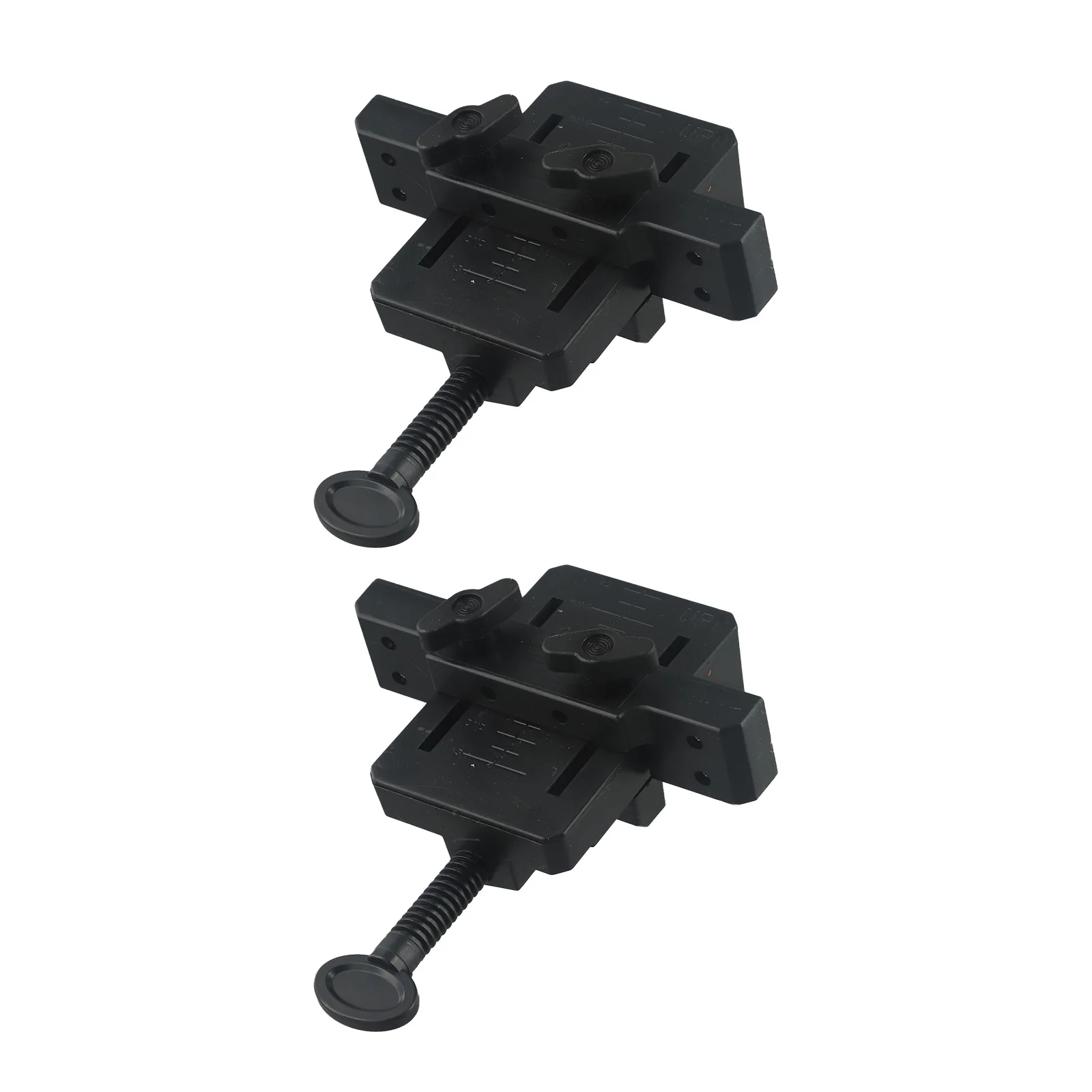 2pcs Cabinet Door Mounting Jig Support Clamp Cabinet Jig  Auxiliary Installation Tools For Installation Punching Positioning