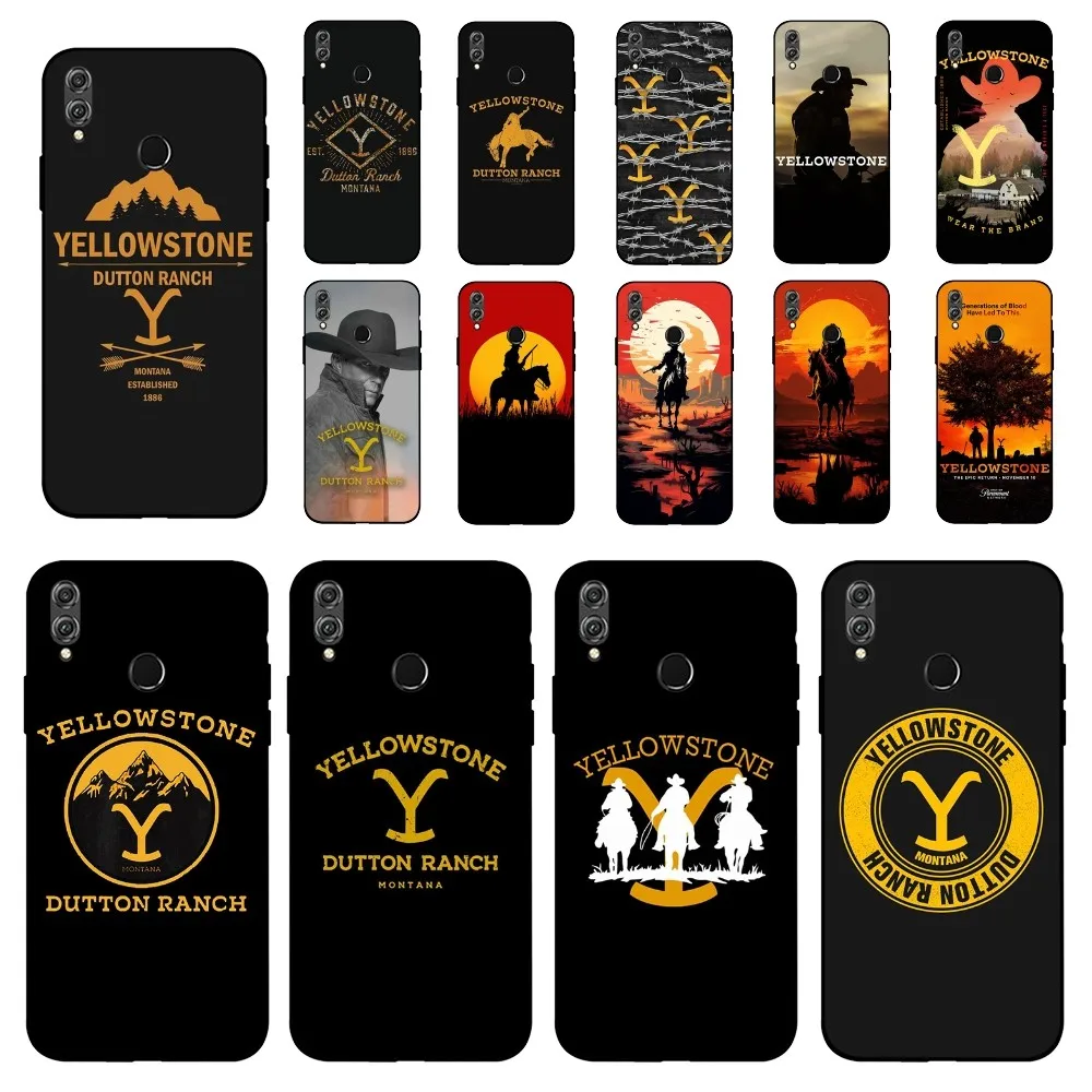 TV Series Y-Yellowstone Phone Case For Huawei Honor 10 Lite 9 20 7A 9X 30 50 60 70 Pro Plus Soft Silicone Cover