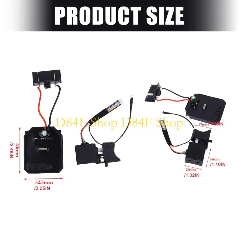 D84F Variable Speed Electric Tool Controller Board For Mechanical Repair Work