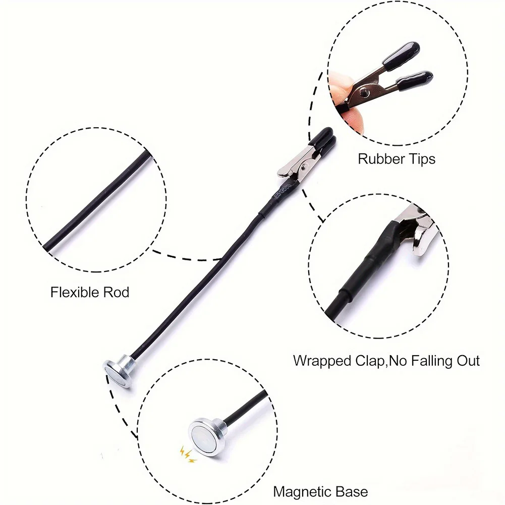 20PCS Adjustable Model Clamps with Flexible Design for Holding Miniature Parts During Painting and Crafting Work