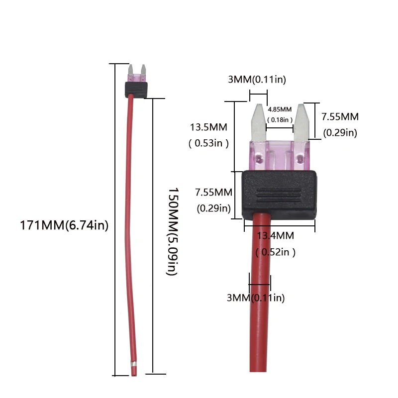 【5PCS】12V Fuse Hold…