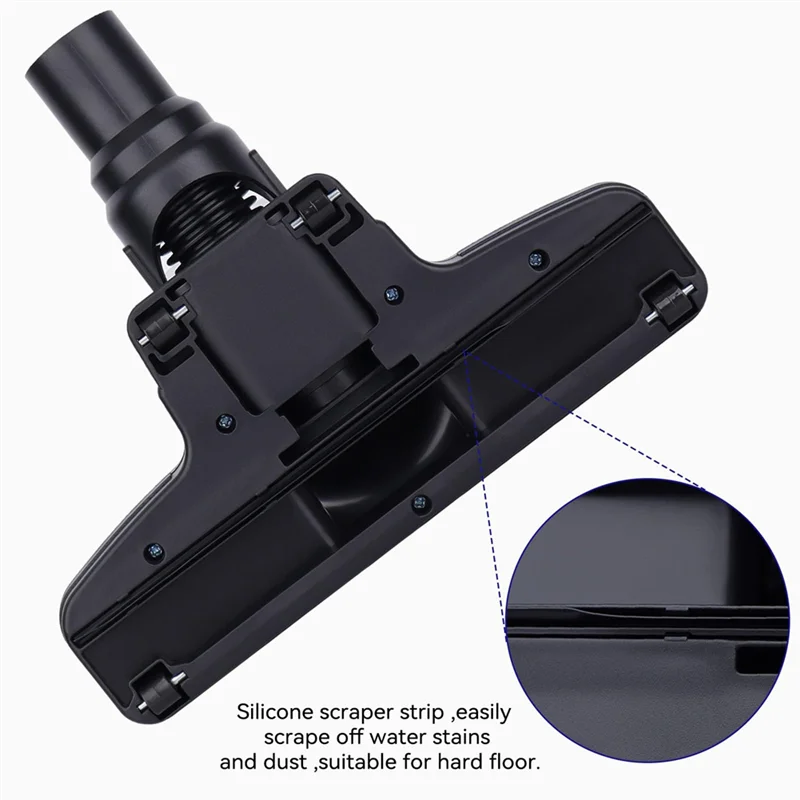 WHYY-1 1/4 Polegada 32mm acessório da escova do assoalho do vácuo, substituição universal da escova do turbo do aspirador de pó para assoalho duro, tapete, telha