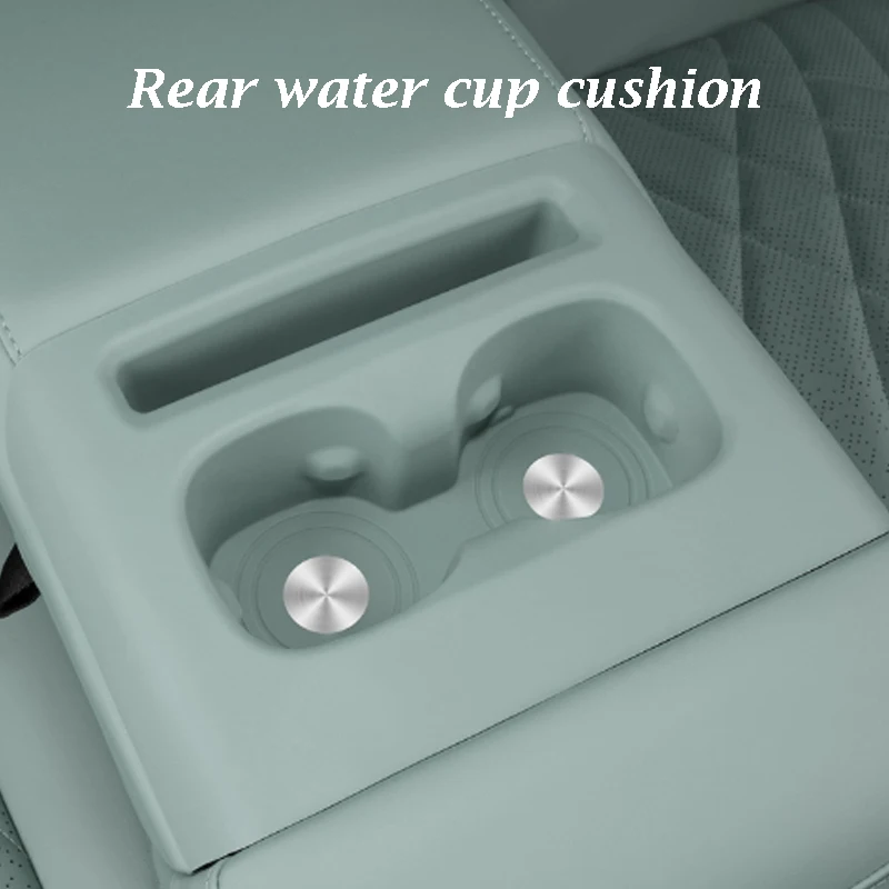 

For DEEPAL S07 2025 Rear Water Cup Cover Waterproof Silicone Storage Slot Mat Modification Parts