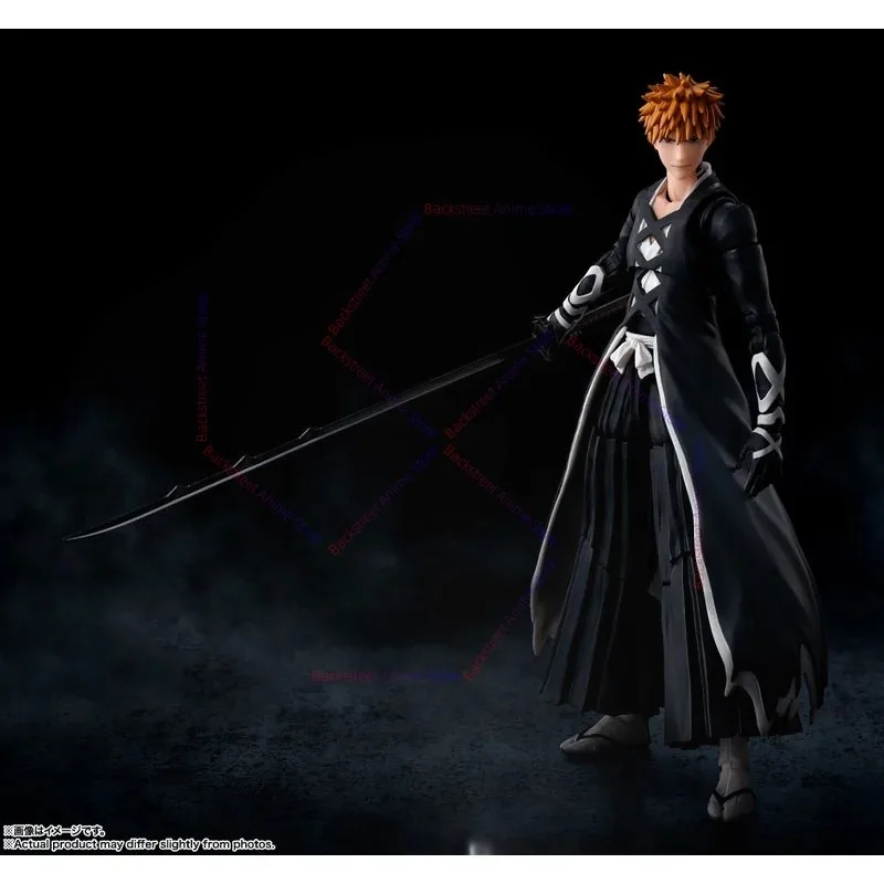 Original Bandai S.H.Figuarts Ichigo Kurosaki Kenpachi Zaraki Toshiro Hitsugaya Renji Abarai Byakuya Kuchiki Action Figure