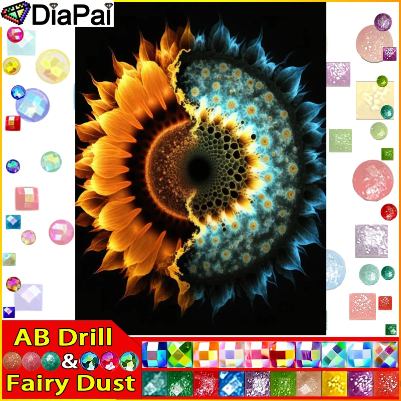 DIAPAI Fairy Dust AB Full Diamond Embroidery 