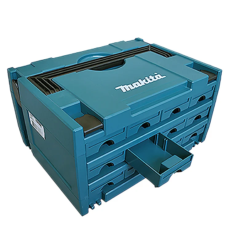 Makita P-84327 Drawer Type Storage Box Combination Box 12 Drawer Multi-Function Hardware Tool Carrying Drawer Combination Box