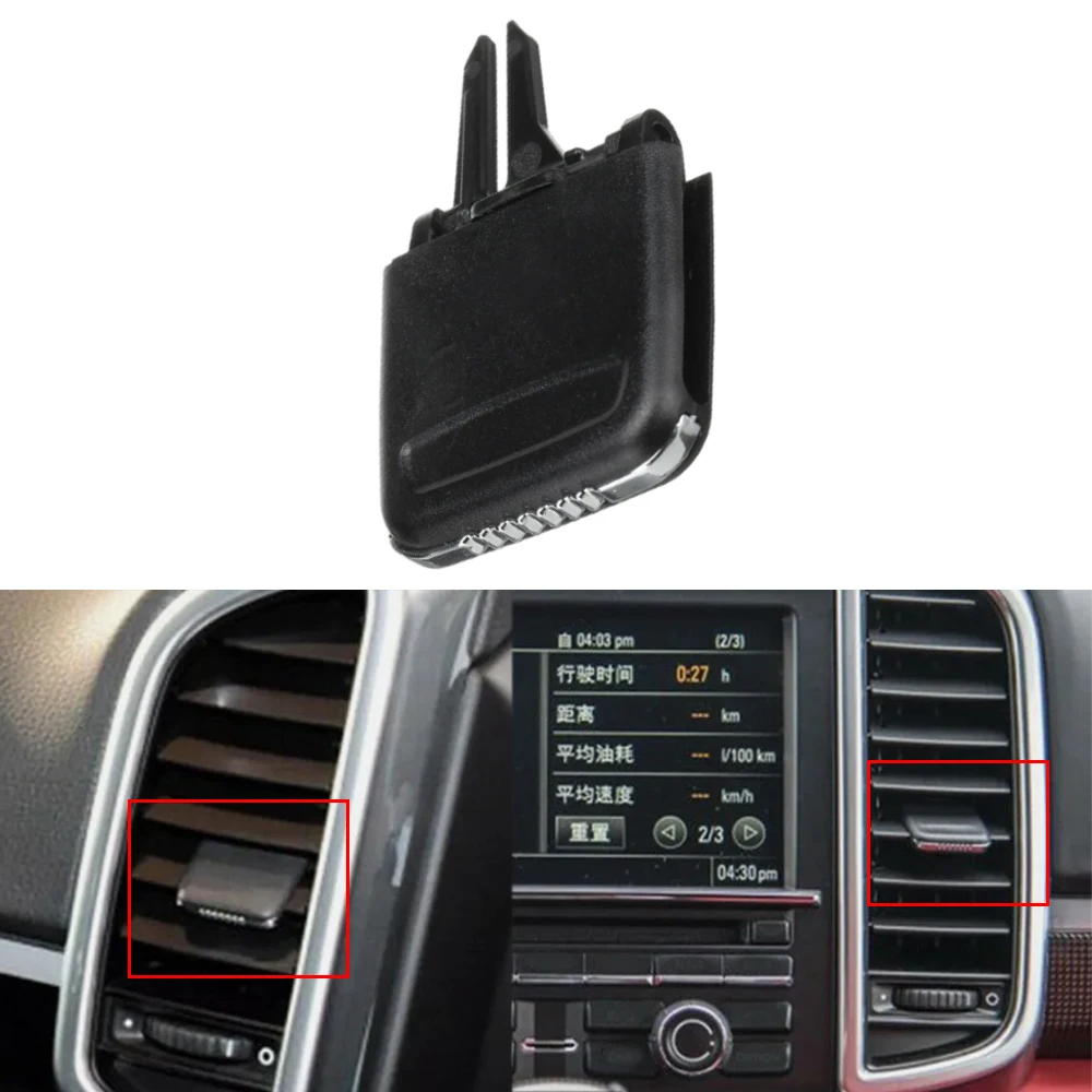 Front A/C Air Vent Outlet Tab Clip Repair Kit For Porsche Cayenne 2011 2012 2013 2014 2015 2016 Air Conditioning Vent Outlet Tab