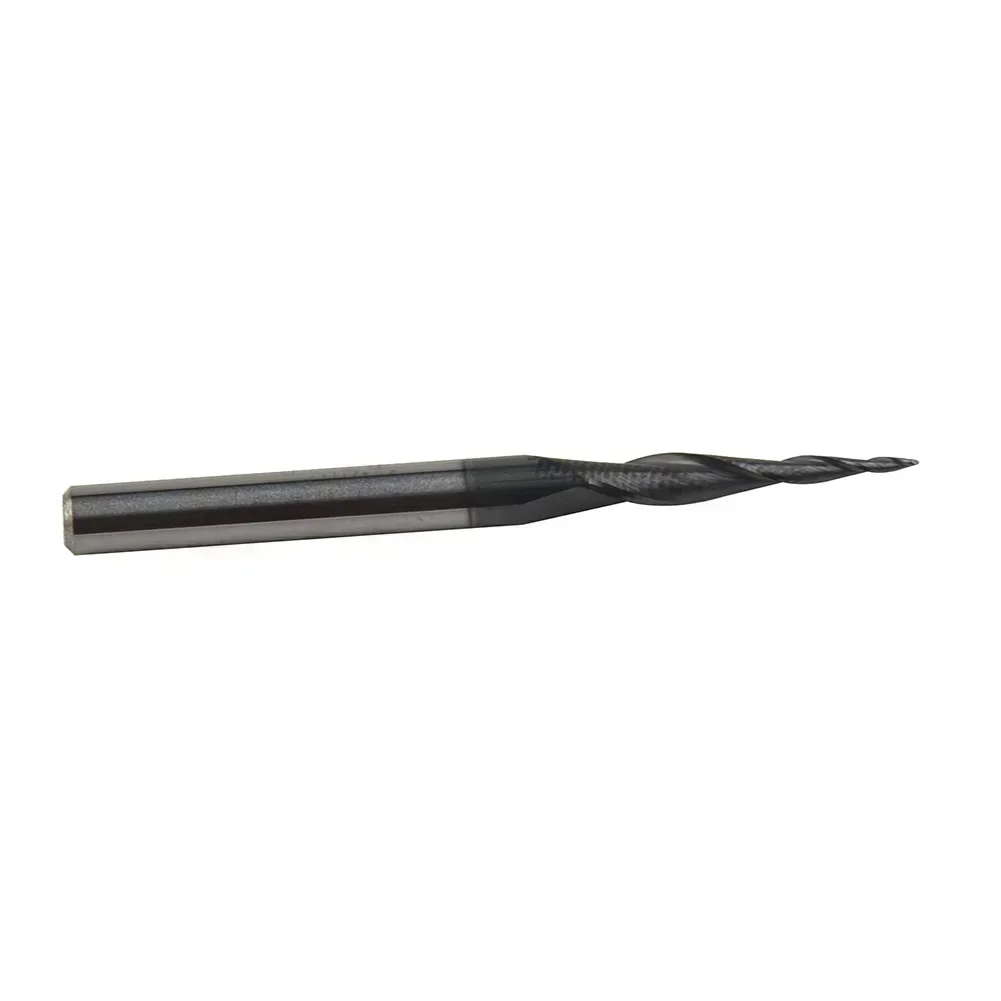 

Portable Practical End Mill With Plastic Box Extension Metalworking R0.25-D1/8-TiAlN Tungsten Carbide Ball Nose