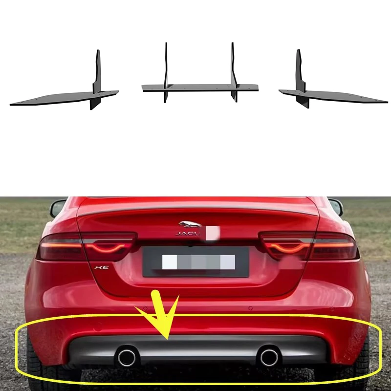 

Рассеиватель заднего бампера для Jaguar XE 25T, 2015-2019 год