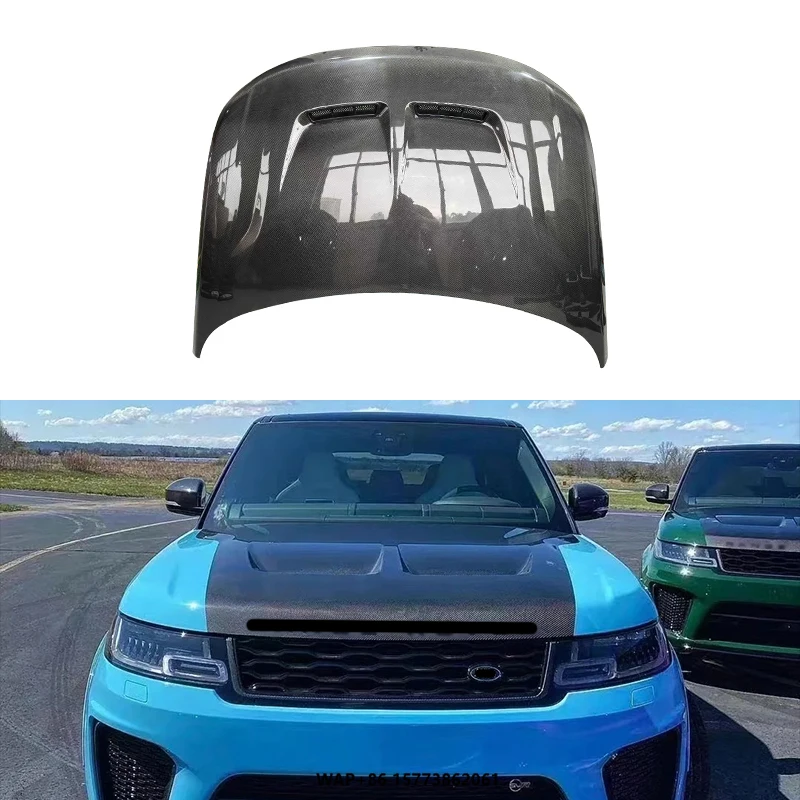 

Upgrade Carbon Fiber Engine Hood for 2014-2017 Sport New Condition Fit for Range Rover LR 2022 SVR