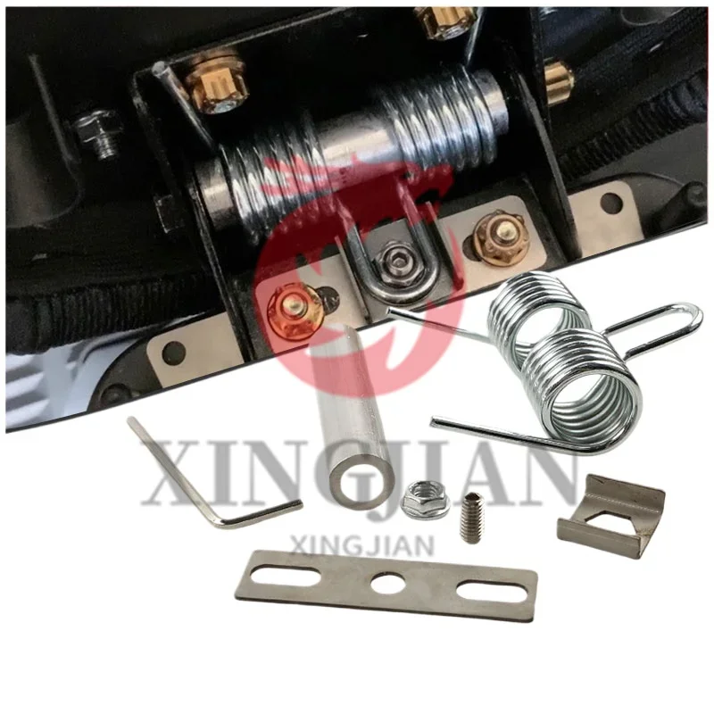 Motorcycle Seat Storage Box Hinge Torsion Spring Support For VOGE SR250GT SR150GT Seat Bucket Lock Life Extension Kit