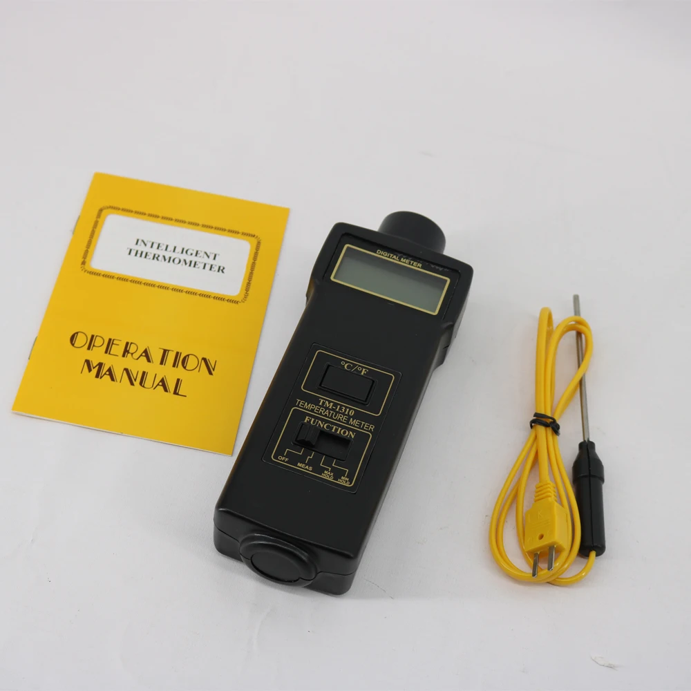 

TM1310 High Accuracy Surface Temperature Meter Tester Fitted with standard K probe socket