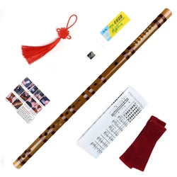 Flauta de bambu dizi tradicional, flauta artesanal chinesa para iniciantes e amantes da música