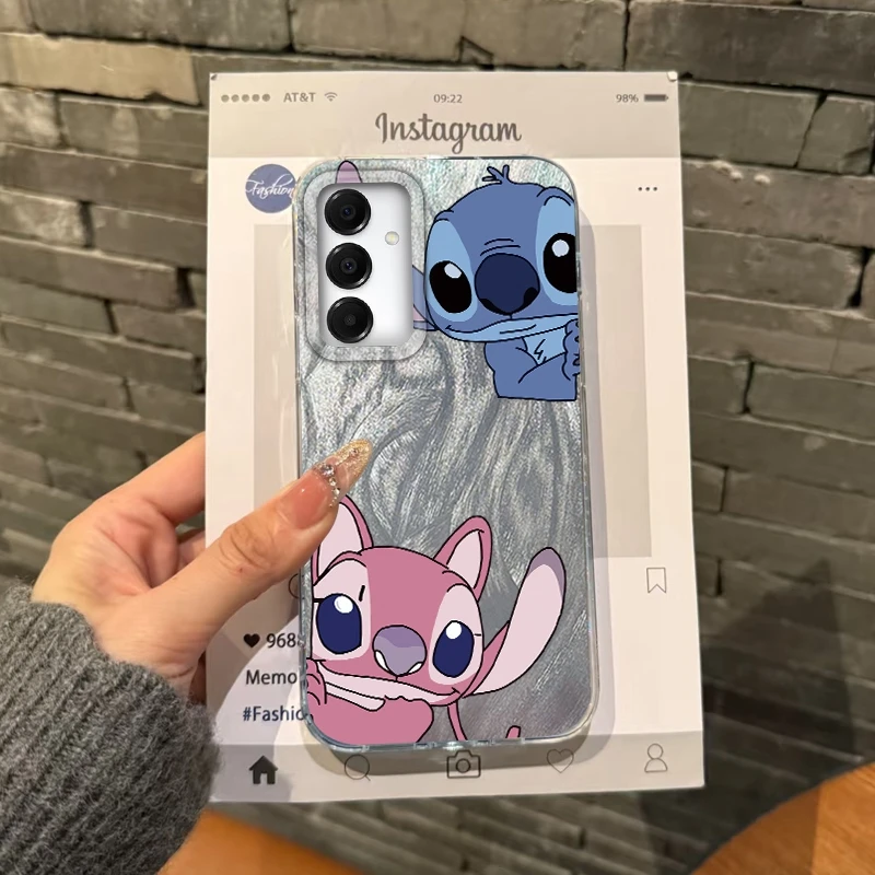 Coppia Animale Del Fumetto Cassa Del Telefono Per Samsung Galaxy A16 A56 A26 A36 A55 A35 A25 A15 A54 A34 A14 S24 S25 Coque Funda Copertura