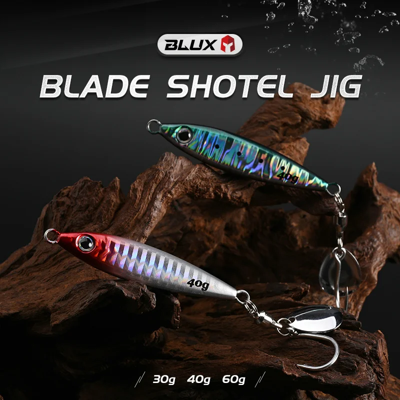 BLUX Blade Shotel Casting Jig – Jig metálico para caballa desde costa - imagen 5