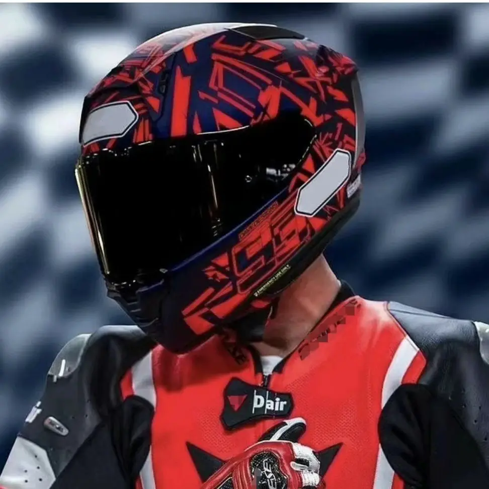 

Full Face Motorcycle helmet X14 X-Spirit III red 7 helmet Riding Motocross Racing Motobike Helmet