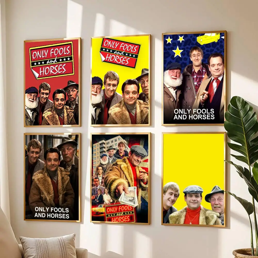 tv series O-Only Fools and Horses-S Painting Calligraphy Boho Botanical Decor for Living Room  Elegant Home Style