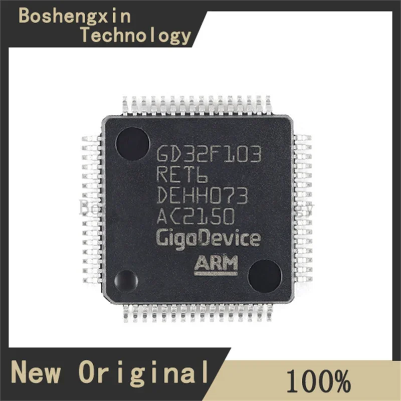 1Pcs GD32F103RET6  LQFP-64-ARM-Cortex-M3-32-bit