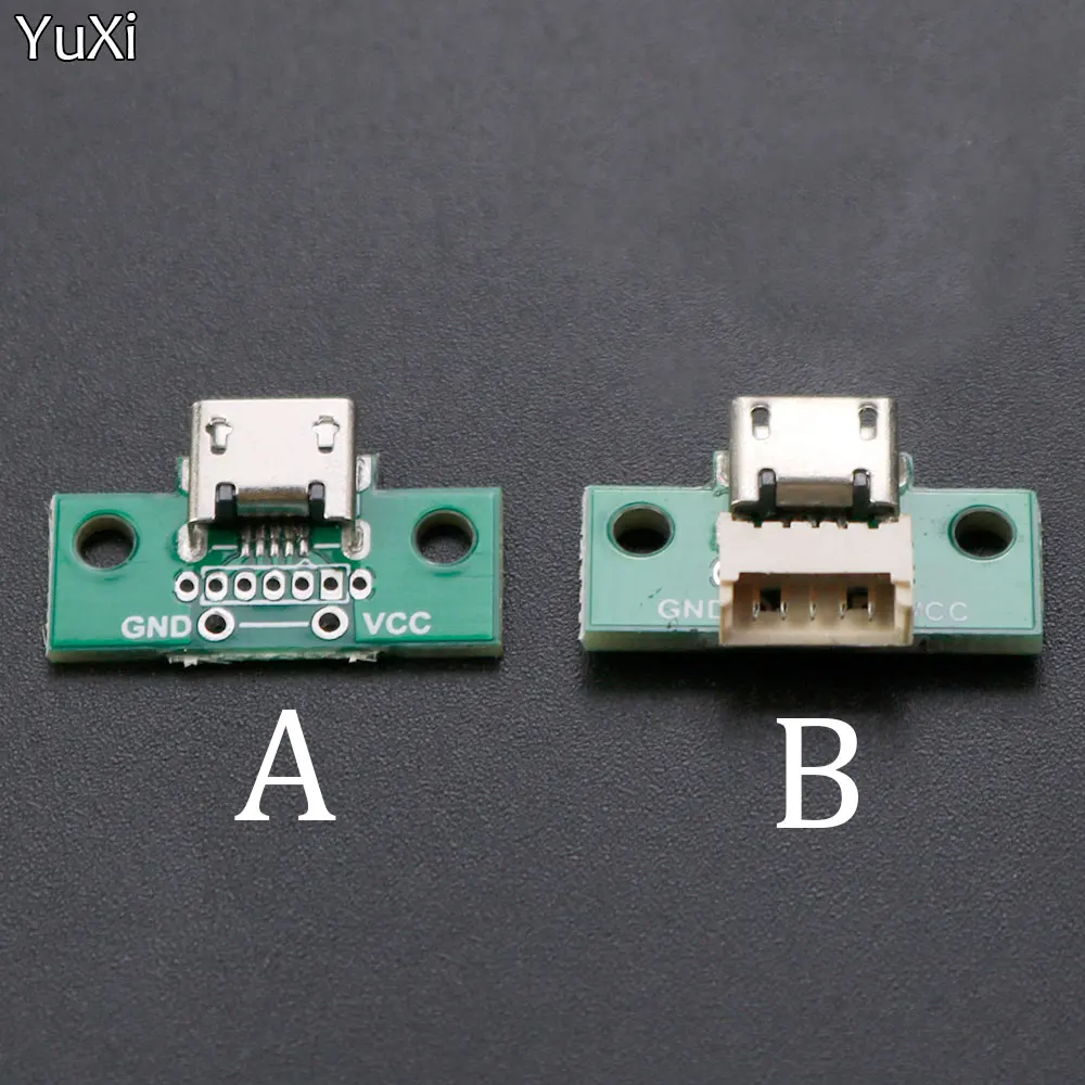 1PCS MICRO USB To DIP Adapter 5pin Female Connector B Type PCB Converter Breadboard USB-01 Switch Board SMT Mother Seat