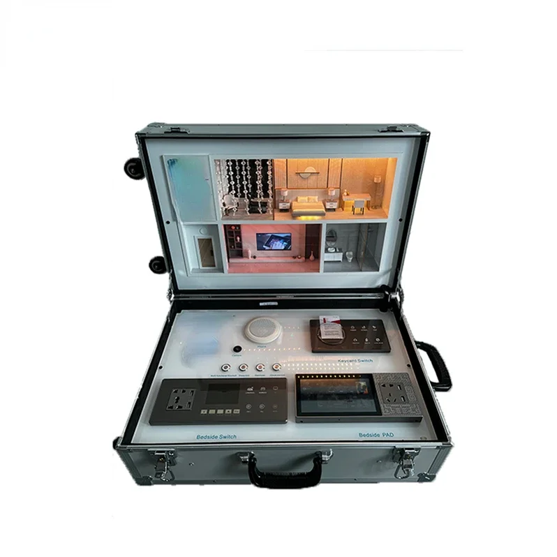 GRMS Touch Pad Customized Smart Hotel Control Cloud System Demo Kit Cases