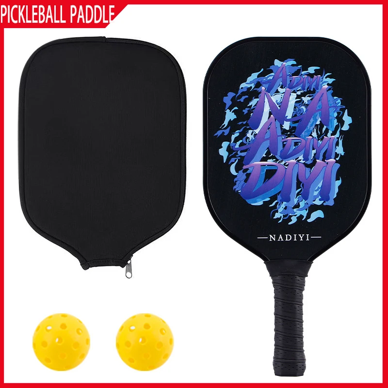 

Ultra Light Carbon Pickleball Paddle Professional and Durable Fiberglass Honeycomb Board Customizable Pickleball Paddle