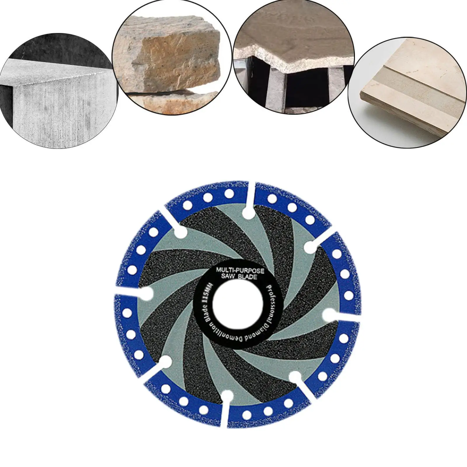 Metal Cutting Wheel Practical All Purpose for Cast Iron Ceramic Angle Steel
