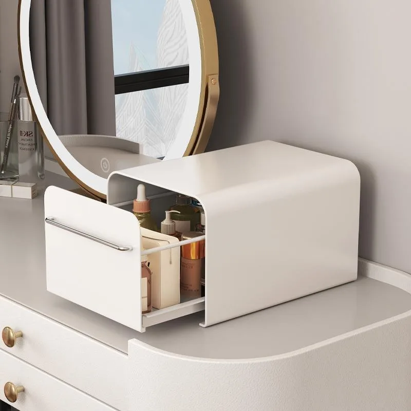 Cosmetic Cups, Dustproof Dressing Tables, Desktop Organizers, Drawer-style Skincare Storage Boxes