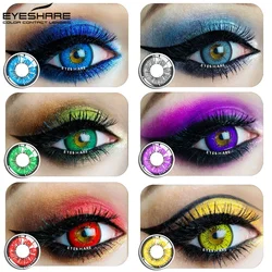 EYESHARE lenti a contatto Cosplay 1 paio Bella Color lenti a contatto Cosplay per occhi Halloween lenti a contatto cosmetiche colore degli occhi