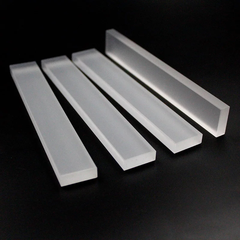 

150*22* 8Mm Six-Sided Matte High-Temperature Resistant Quartz Glass Sheets Rectangular Supports Custom Laboratory High-Purity
