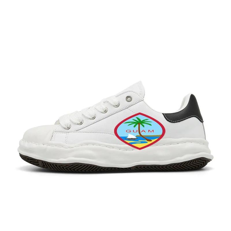 

Seal of Guam StateVintage Fashion Street Sneakers，The design is retro, stylish, comfortable, and versatile，Suitable for street f