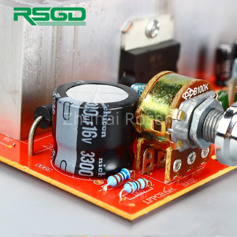 TDA7377 DX7377 DC12V 40W*2 Car DIY Stereo Amplifier Module Dual Channel Amplifier Board Finished Product Amplificado For Speaker