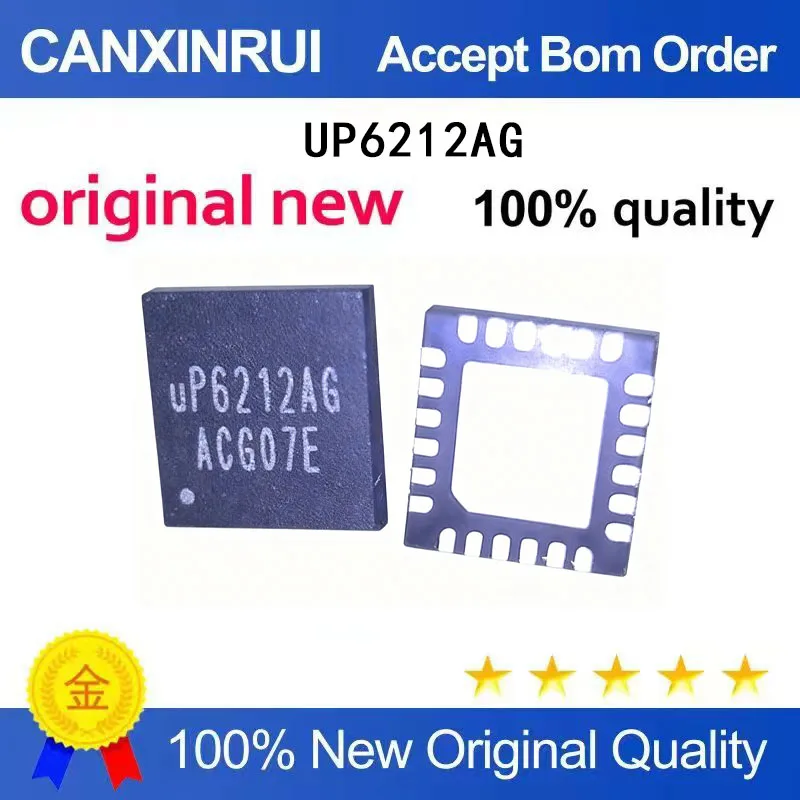 

(5-100 Pieces) New stock UP6212AG QFN
