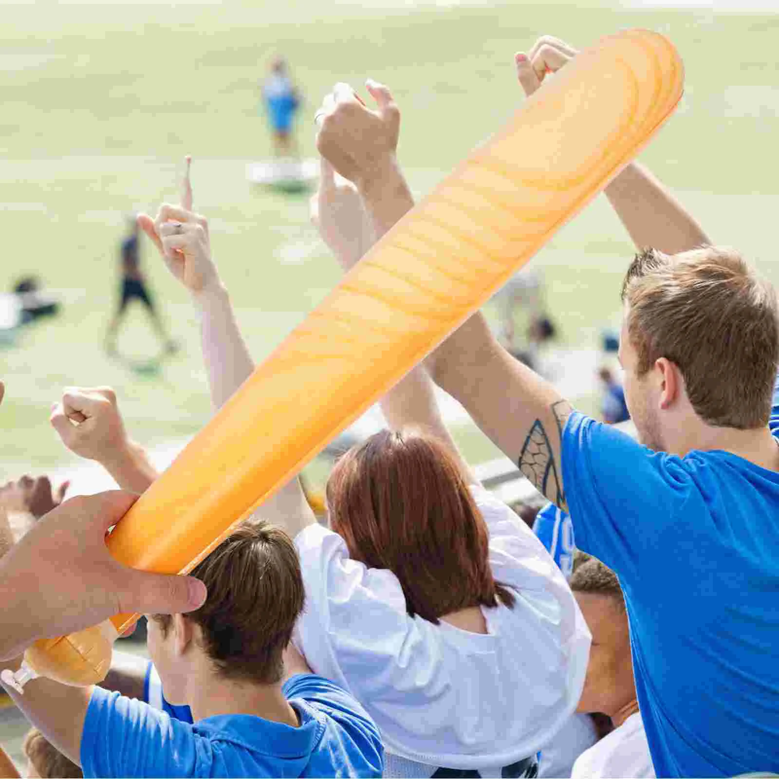 Inflatable เบสบอลค้างคาว PVC ของเล่นไม้ที่สมจริงปลอดภัยน้ําหนักเบา Blow up Beach Bat Stick กีฬาเกม Party Favors เด็กวัยหัดเดิน