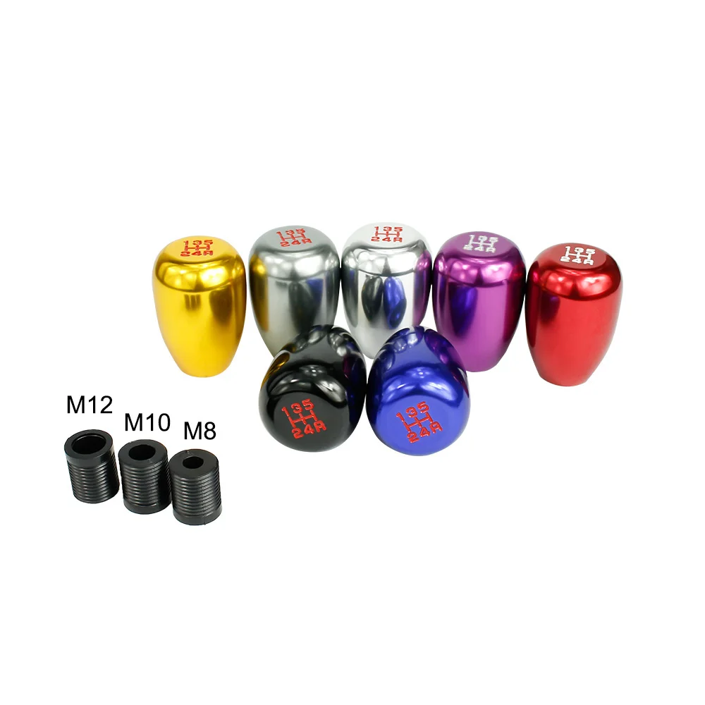 Universal Racing 5 Speed car Gear Shift Knob For Manual Transmission Aluminum Alloy Automatic Gear level TT100235