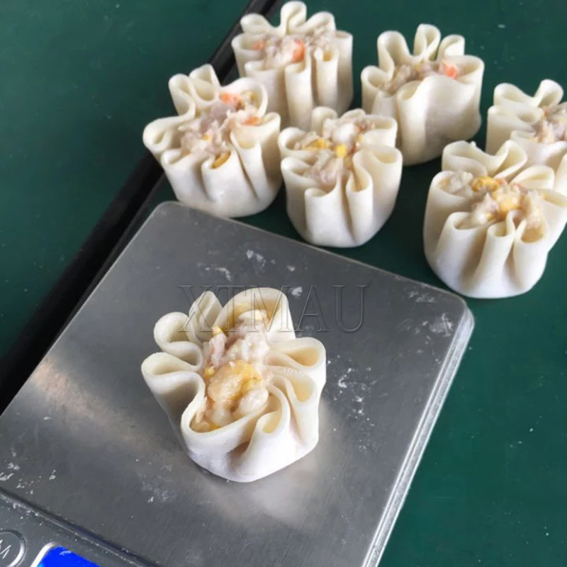 Semi-Automatic Steamed Stuffed Bun Momo Making Machine Soup Dumpling Xiaolongbao Baozi Machine Dumpling Shaomai Machine