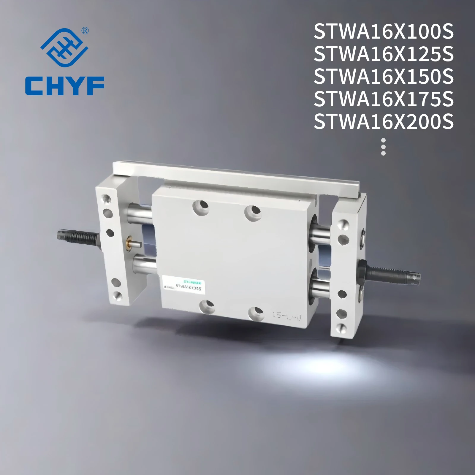

CHYF STW Series Slide Table Cylinder, Double Piston Rod, High Load Resistance, Multi-Installation for Industrial Au