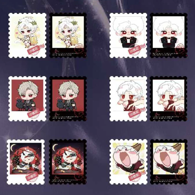 الجملة الحب و DeepSpace جمع مربع رومانسية ختم بطاقة زين رافاييل سيلوس أنيمي زوج Gacha لعبة #5