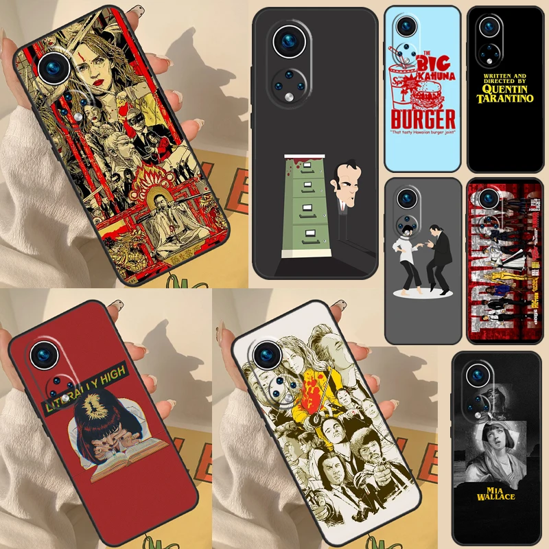 Quentin Tarantino Movie Case For Huawei P30 Pro P50 P20 P40 Lite P Smart Z 2019 Nova 9 Nova 5T Cover For Honor 50