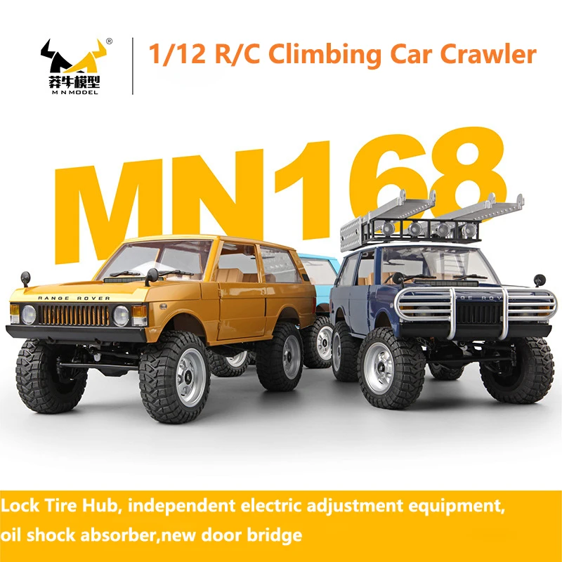 MN Model MN168 NEW 1/12 Rc Car 4WD Remote Controlled Crawler Car Off Road Vehicle Full Proportion Climbing Car Toys Gift