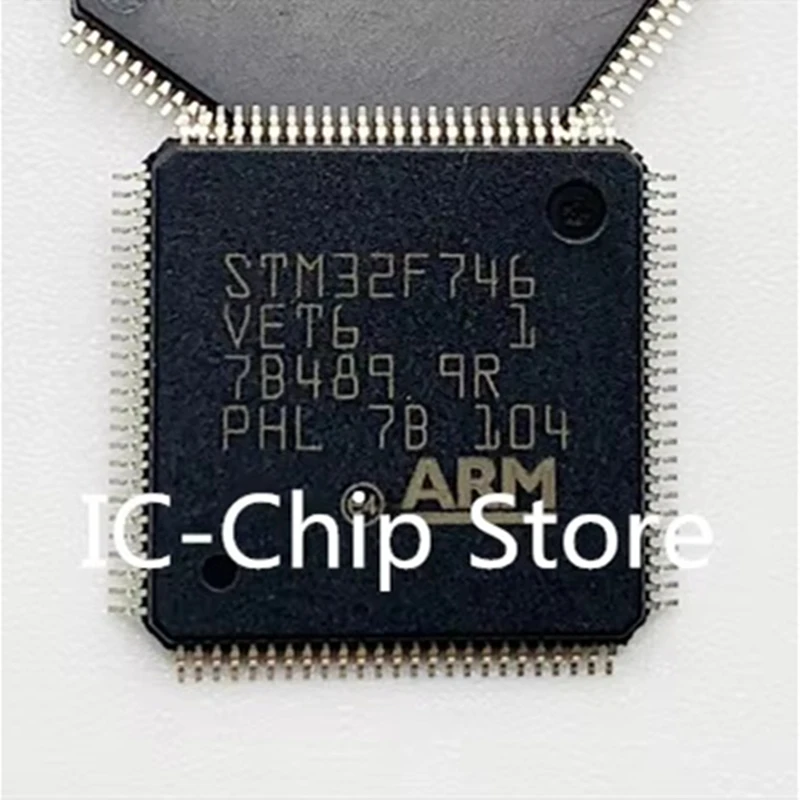 1 قطعة ~ 10 قطعة/الوحدة STM32F746VET6 LQFP100 الأصلي الجديد
