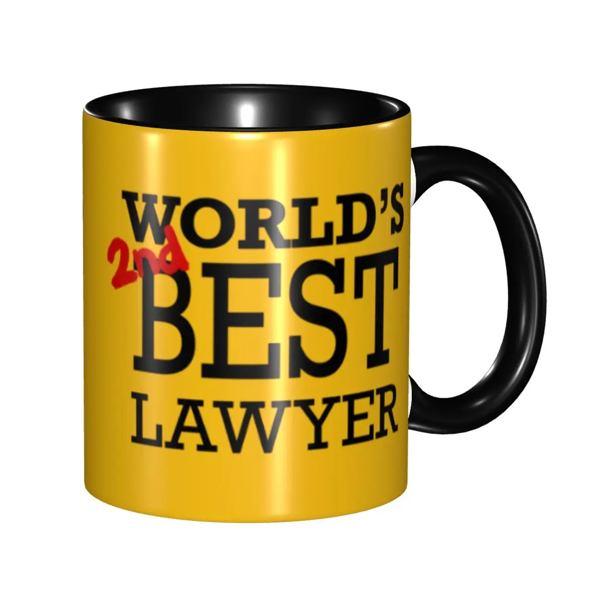 Meilleur appel Saul tasses personnalisé Breaking Worlds 2ème meilleur avocat mauvais tasse à café en céramique tasse cadeau créatif
