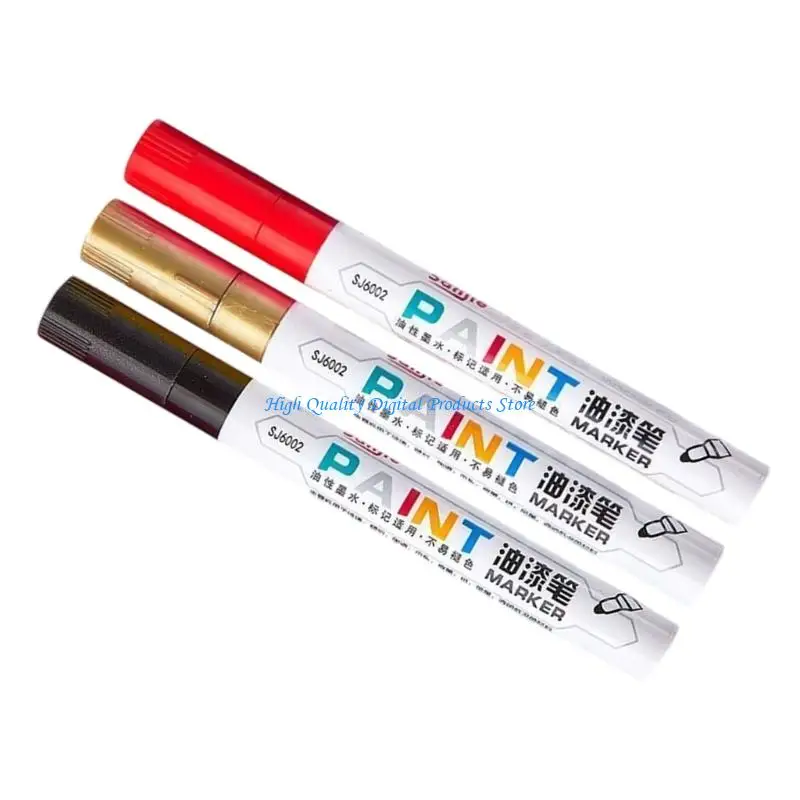 U2JE 2/3Pcs Waterproof Stone Inscription Pen for Monument Tombstone Restoration