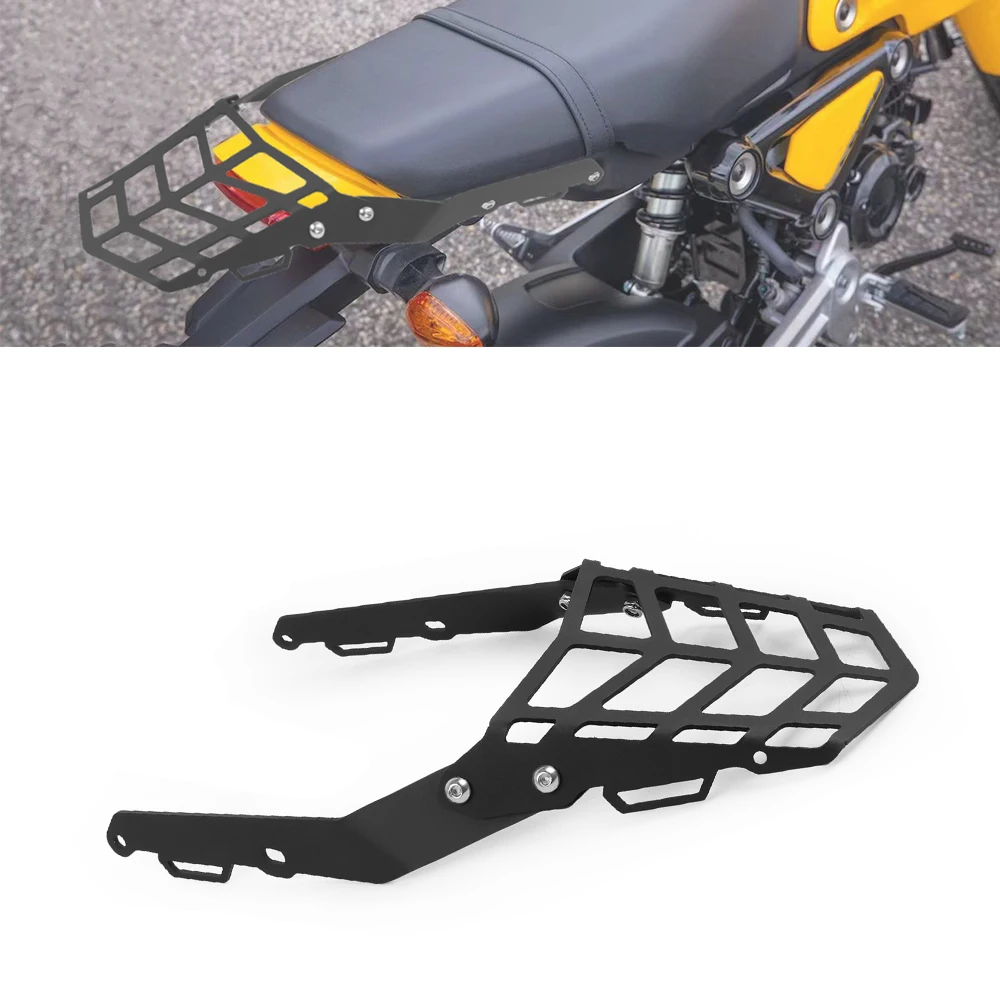 

For Honda MSX 125 MSX125 GROM 125 2021 2022 2023 2024 Rear Luggage Rack Cargo Storage Carrier Tail Bag Rack Rear Support Shelf