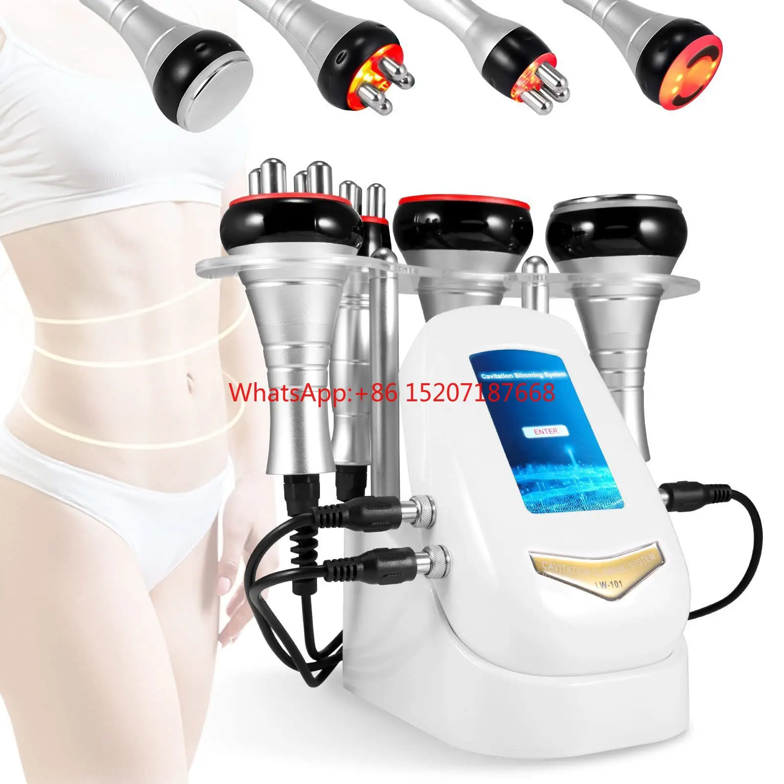 4 In 1 40K vacuum cavitation system Radio Frequency Slimming Beauty Machine For Home Use