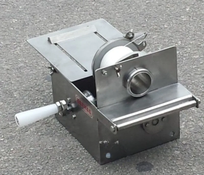 Stainless steel hand sausage knotting machine spiral binding