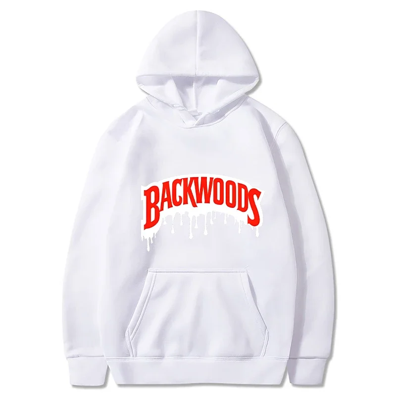 Dripping Backwoods Hoodies Men Fashion Letter Graphic Printed Sweatshirts Women Casual Cool Harajuku Streetwear Hooded Pullovers