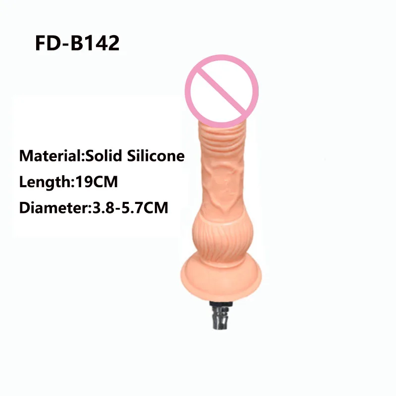 New Solid Silicone Big Dildos with Vac-u-Lock Interface Sex Masturbation Machine Penis Attachments Sex Toys for Women or Couple