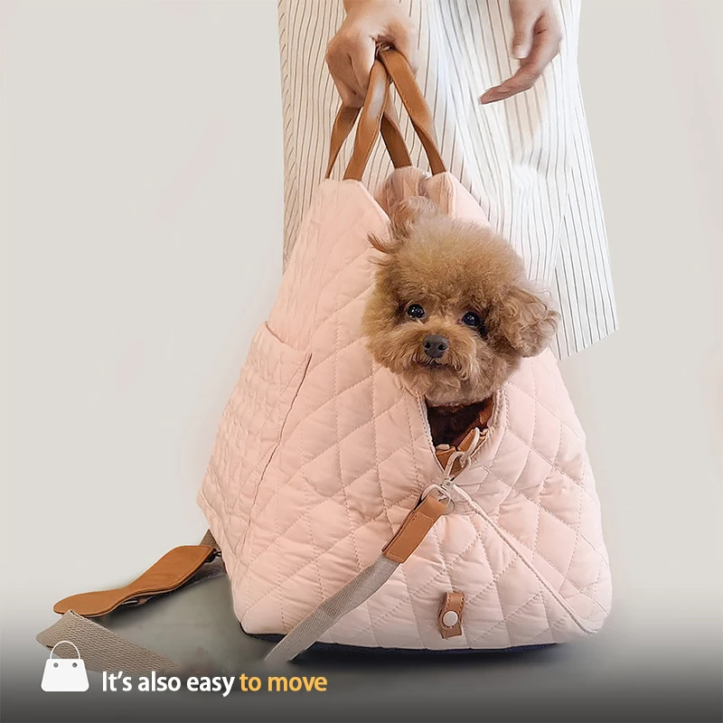 

Outdoor Portable Cat Dog Crossbody Handheld Shoulder Bag Pet Backpack Airline Approved Soft Pet Bag