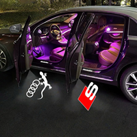 Car Door Welcome Light Led Projector Lamp For Audi A3 A4 B8 8P Q5 B7 RS5 B6 RS6 RS7 B9 SLINE RS RS3 Q3 Q7 S3 S4 S7 S5 SQ5 S6 A8